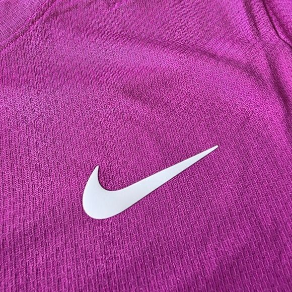 Nike Court Tennis Slam Top Shirt Men's Size M Wild Hot Fuschia New FQ2018-518 LE - Picture 3 of 12